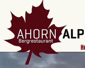 Ahorn-Alp, Bergrestaurant